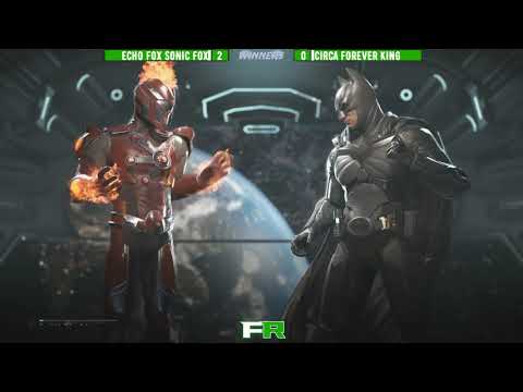 Final Round 2018 - Injustice 2 - Winners Finals Echo Fox Sonic Fox Vs CIRCA Forever King