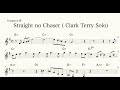 【Straight no chaser】Clark Terry Trumpet Solo(Transcription)inB♭