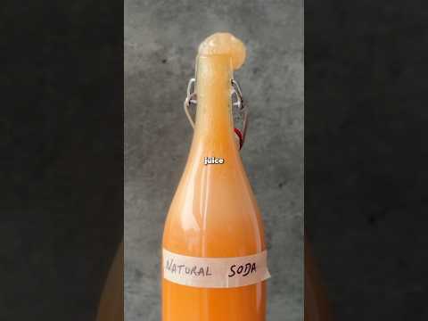 The secret to turning any juice into a natural probiotic soda 🫧 #ad