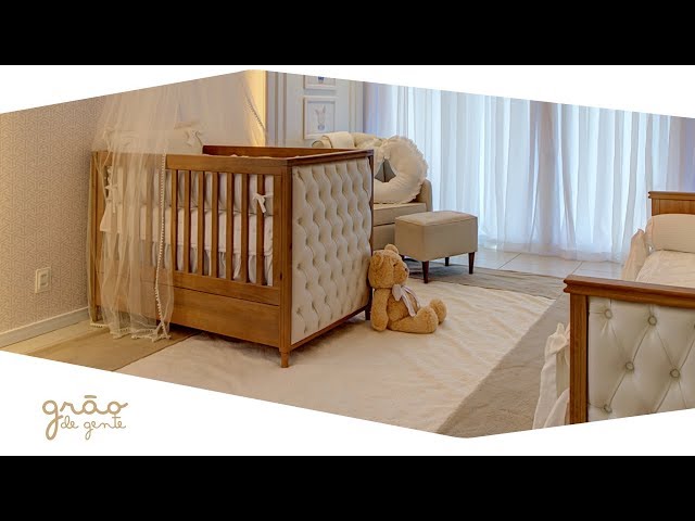 Tour pelo Quarto de Bebê Tricot Luxo Branco | Grão de Gente