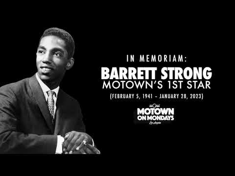 In Memoriam: Barrett Strong (February 5, 1941 - January 28, 2023)