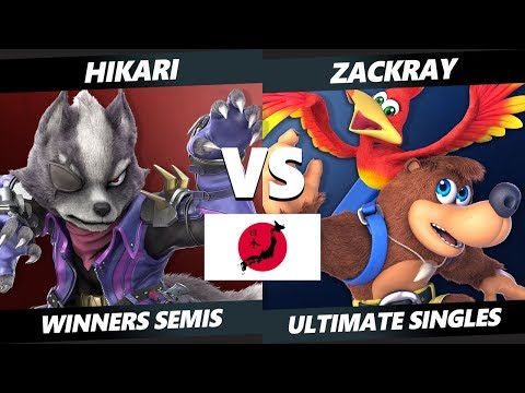 Uesma 25 SSBU - Hikari (Wolf) Vs. Zackray (Banjo) Smash Ultimate Tournament Winners Semis