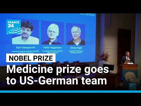 US, German scientists win Nobel medicine prize for work on light and brain