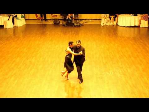  Natalia Hills  and  Alejandro Aquino  are  dancing  at  White Nights tango festival  in  2015