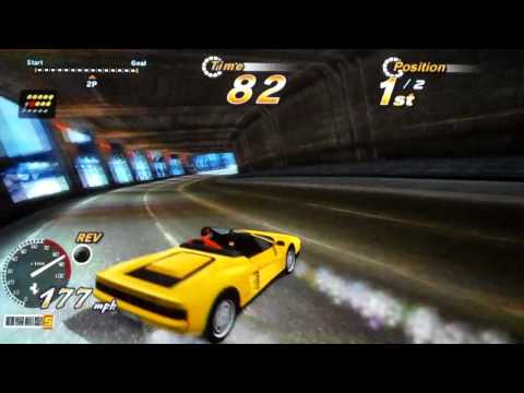 OutRun Online Arcade - online race 3 (15 Stage)