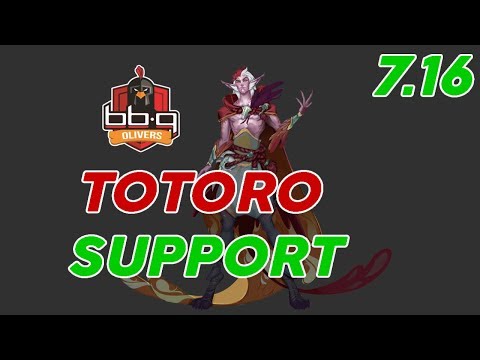 bbq OLIVERS Totoro Rakan Support Patch 7.16