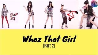 [VOSTFR- color coded - Romanization] EXID- &quot;Whoz That Girl (part2)&quot; (Hippity Hop )