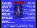 Eric Clapton March 2 1993 Royal Albert Hall Full Concert Audio