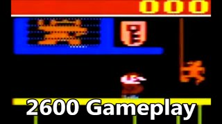 Donkey Kong Junior Atari 2600 Gameplay - The No Swear Gamer