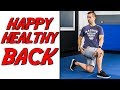 3-Minute LOWER BACK Stretching Routine / 6 PAIN-FREE Stretch Exercises