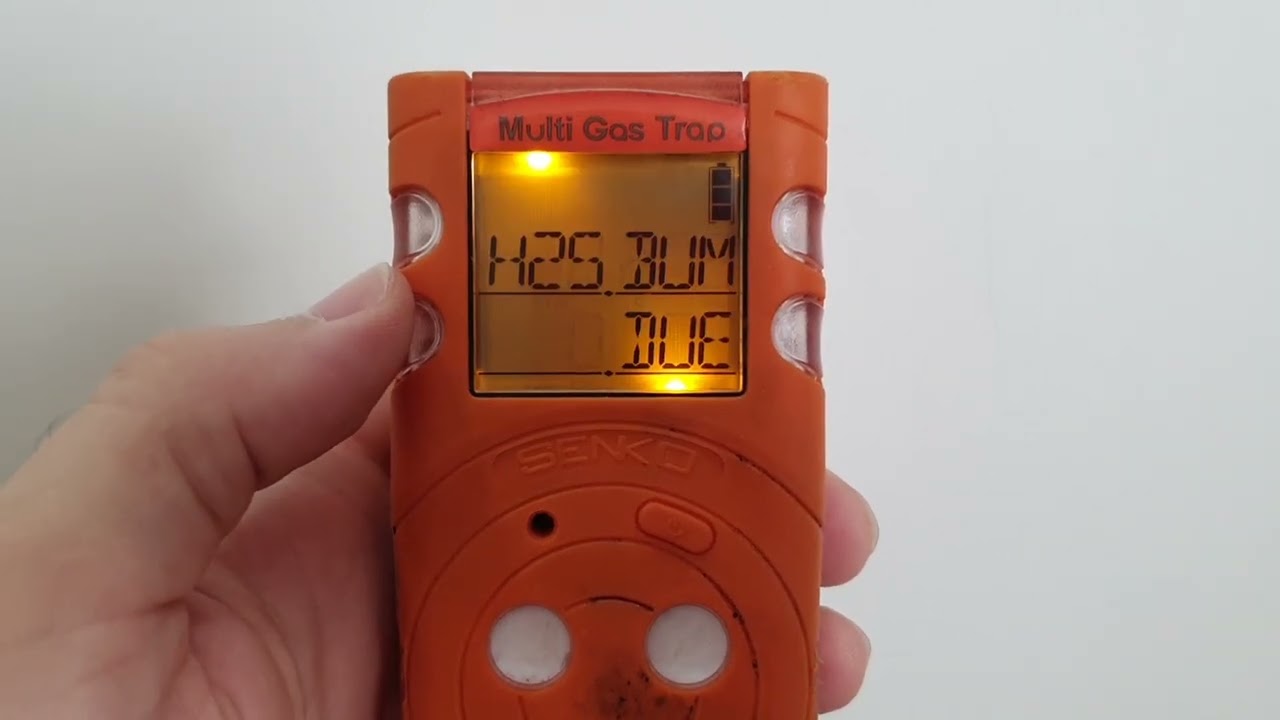 Como fazer o Auto Zero (Ajuste Zero) no Detector Multigás SENKO MGT (Versão P ou N)