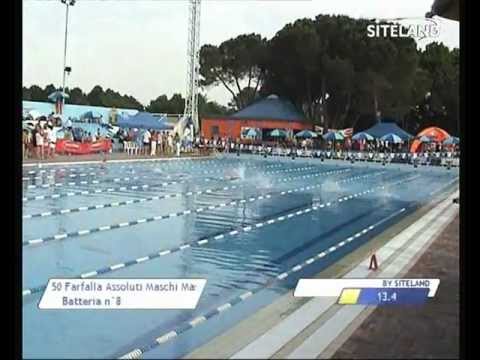 Serie 8 dei 50 Farfalla  Assoluti Maschi Master - 12 MEMORIAL ANDREA BETTIOL