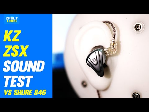 KZ ZSX 'FULL' SOUNDTEST - feat. Shure 846 ( $50 vs $1000 )