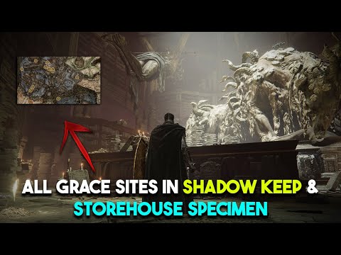 Elden Ring: Shadow Of The Erdtree - Shadow Keep / Storehouse specimen All Grace Sites How to