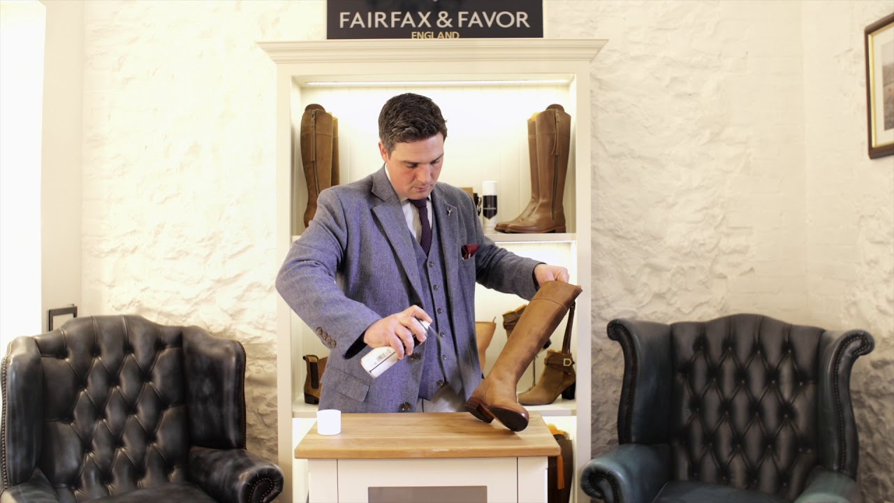 How to Protect Fairfax & Favor Suede Regina Boots