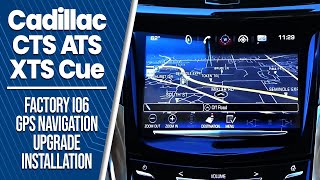 Cadillac CTS ATS XTS Cue Infotainment Factory IO6 GPS Navigation Upgrade - Easy Install!