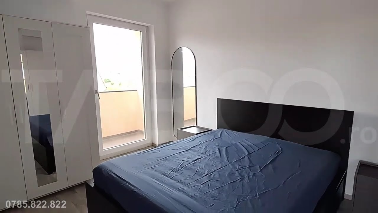 Apartament de inchiriat 3 camere 2 balcoane bloc cu lift Sibiu - Video