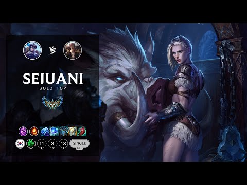 Sejuani Top vs Sett - KR Challenger Patch 12.19