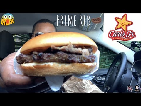 Hardees Prime Rib & Cheddar Angus THICKBURGER Review |...
