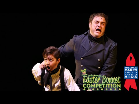Youngest Jean Valjean Ever in Broadway's Les Miserables - Easter Bonnet 2015