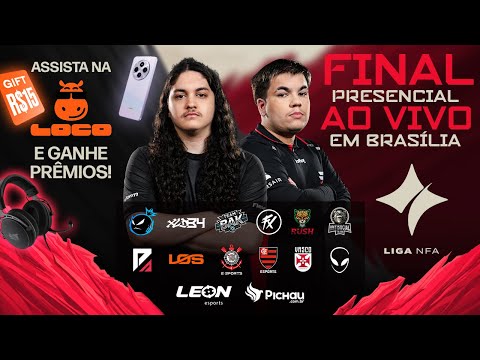 LIGA NFA SPLIT 1 DE 2025 - FINAL PRESENCIAL - DIA DE DECISÃO, QUEM LEVANTA A TAÇA? #liganfa