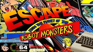 ESCAPE FROM THE PLANET OF THE ROBOT MONSTERS – Commodore 64 (1990) | Isometric Shooter Classic