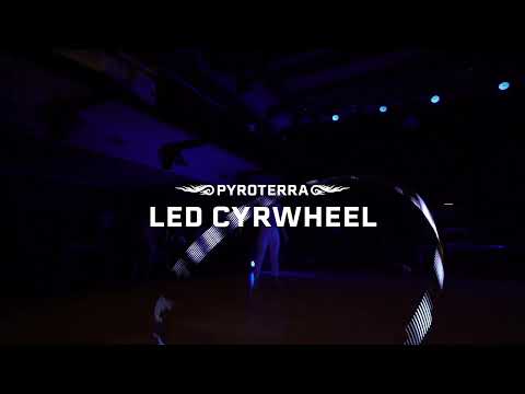 Pyroterra Lightshow | PIXEL CYR WHEEL