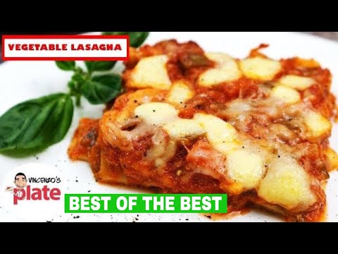 Best VEGETARIAN LASAGNA Recipe EVER