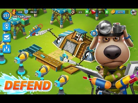 Talking Tom Camp Part 6 (by Outfit7) / Android Gameplay HD