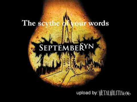 September syn - the scythe of your words