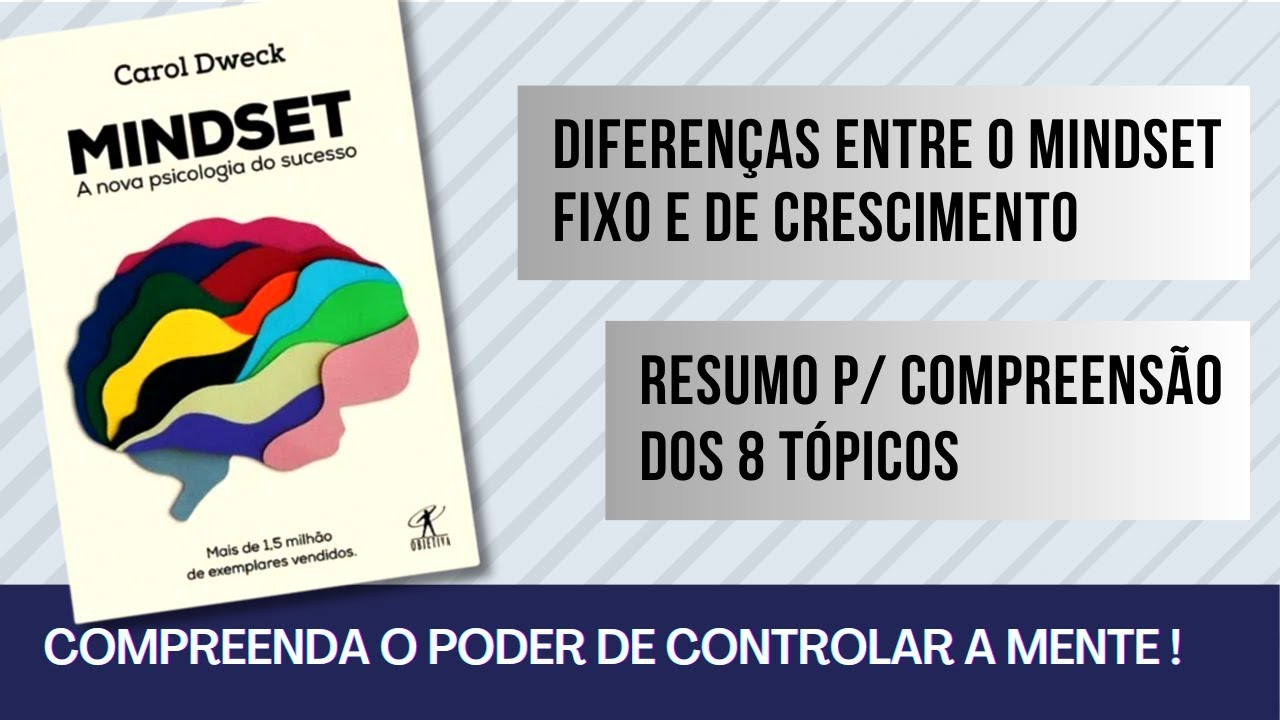 Livro MINDSET - A Nova Psicologia do Sucesso - Carol Dweck - Resumo