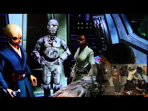 Star Wars Kinect: Jedi Destiny co-op pt6