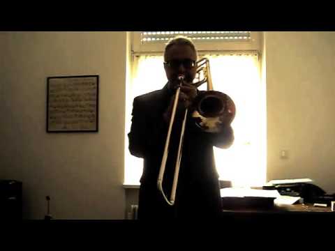 L.van Beethoven "Die Himmel rühmen" Trombone/Posaune and piano