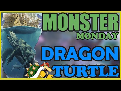 The True Oceanic Titan! (Dragon Turtle) - Monster Monday - Dungeons & Dragons (D&D)