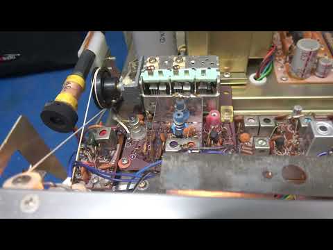 Vintage KLH 71 Stereo-Receiver, ein Kanal Ausgang, schwache FM-Empfindlichkeit – Wie behebt man d...