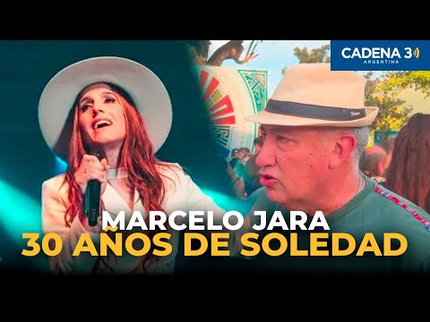 Marcelo Jara en el festejo de los 30 años de Soledad en Cosquín | Cadena 3 Argentina