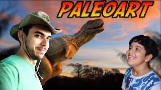 Paleoarte: uma conversa com o paleoartista Rodolfo Nogueira