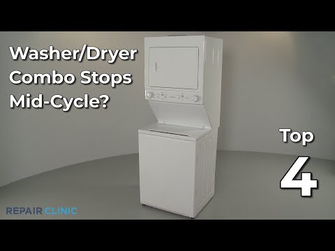 Washer/Dryer Combo Stops Mid-Cycle — Washer/Dryer Combo Troubleshooting