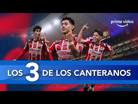 THE HOMEGROWN PLAYERS' 3 GOALS | Chivas vs. Necaxa | Matchday 10 | Apertura 2025