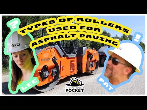 Types of Rollers Used for Asphalt Paving video thumbnail