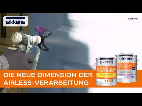 SIKKENS – die neue Dimension der Airless-Verarbeitung