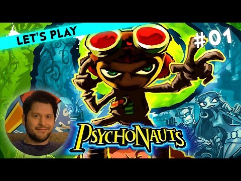 [1] Let's Play Psychonauts mit Simon | Im Trainingslager für hochbegabte Kinder | 14.03.2016