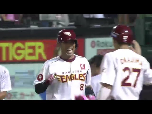 【6回裏】このイニング3本目!! イーグルス・今江3号ソロ!! 2016/8/17 E-M