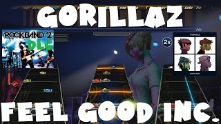 Gorillaz - Feel Good Inc. - Rock Band 2 DLC Expert Full Band (August 11th, 2009)