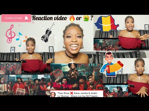 Theo Rose ❌ Kana Jambe & Arabii Lu’ Bursuc - Bravo Lor Au Stil Tiganii 🎥 Official Video (Reaction)