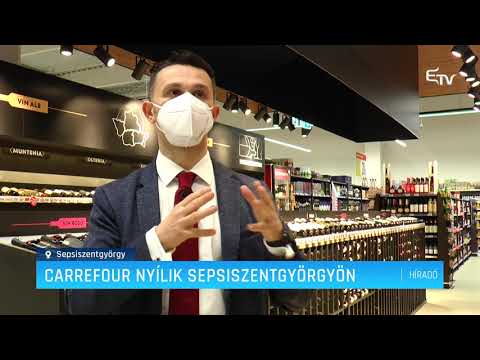 Carrefour nyílik Sepsiszentgyörgyön – Erdélyi Magyar Televízió