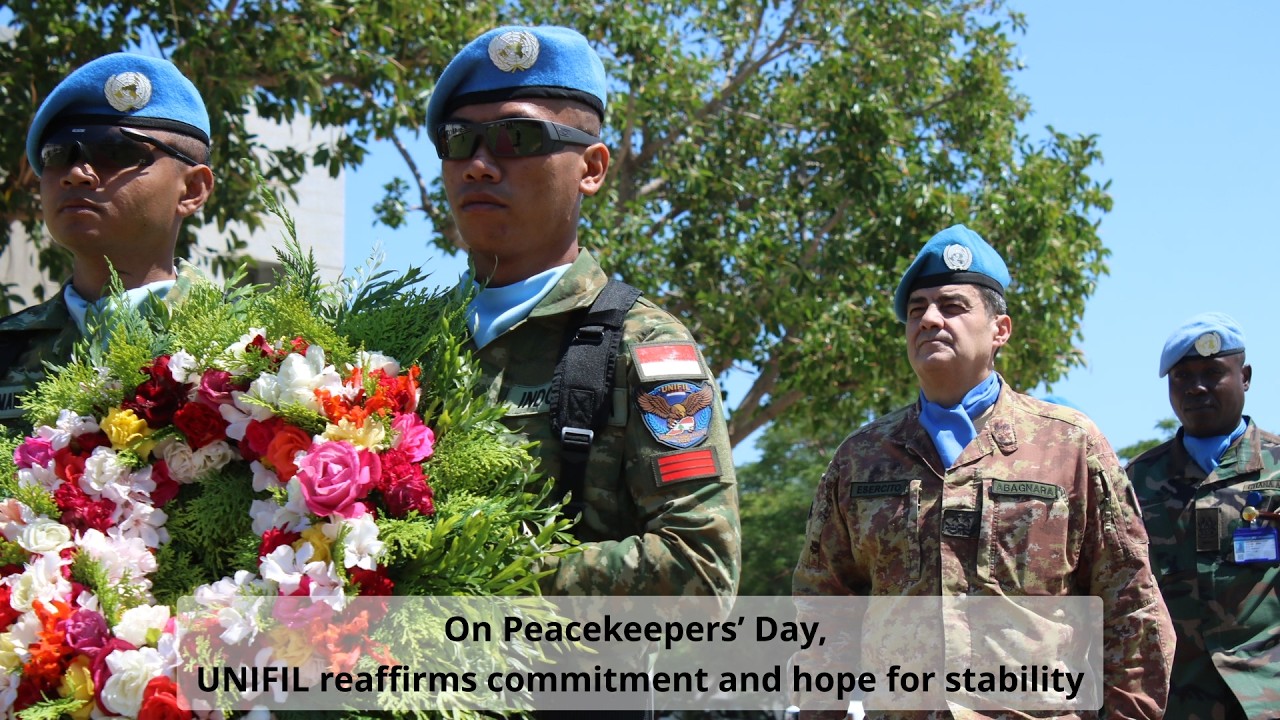 On Peacekeepers’ Day, UNIFIL reaffirms commitment and hope for stability