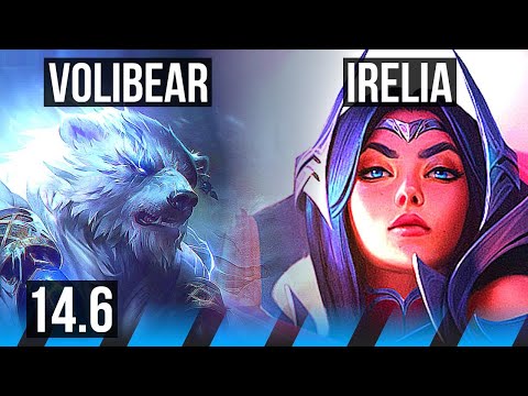 VOLIBEAR vs IRELIA (MID) | 6 solo kills, 300+ games | TR Grandmaster | 14.6