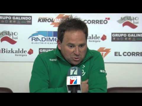 Jon González tras Sestao River 4 - Getafe B 0