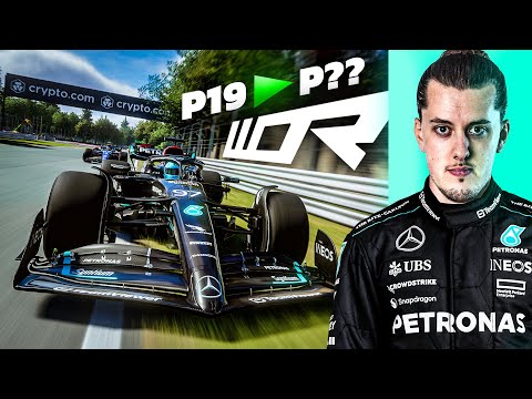 My BEST League Race on F1 23! (WOR Round 6: Monza)